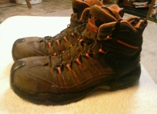 Thorogood safety system boots size men&#039;s 9 women&#039;s 11 EUC