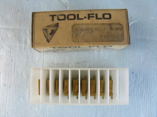 TOOL FLO ALGP-3062R  Carbide Inserts * 9 * Pack    Loc: J 3-4-3