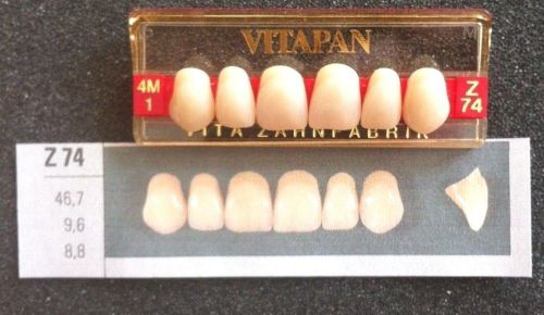 Vitapan Denture Teeth   Z74    4M1