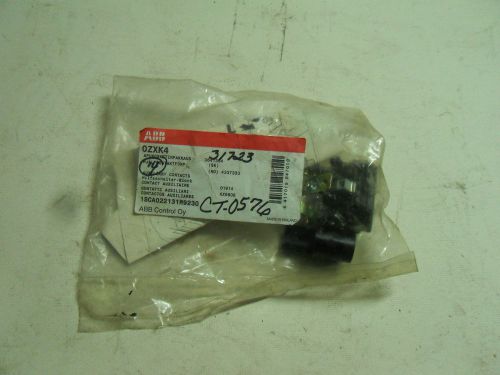 (Q1-5) 1 NEW ABB OZXK4 AUXILIARY CONTACT