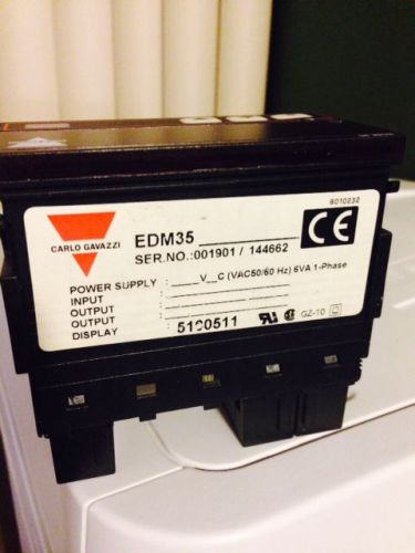 Carlo gavazzi edm35 115v resistance meter 200k ohms 2 relay out free shipping!!! for sale