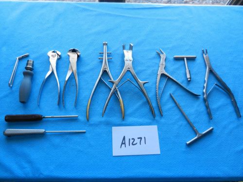 Zimmer Codman Synthes Aesculap Acufex Surgical Orthopedic Instruments