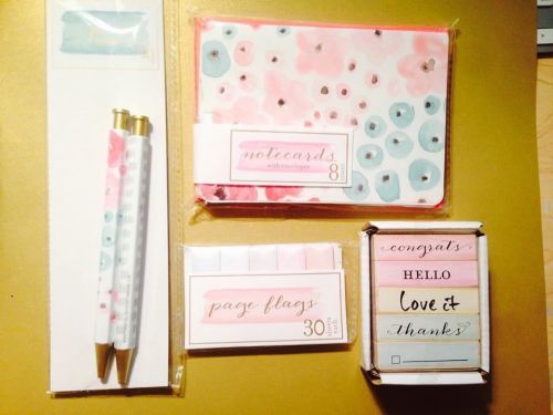 New Target Planner Accessories - Page flags, Stamp Sets, Pens, Thank You Cards