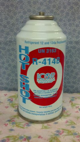 R-12, R12 Replacement, HOT SHOT, R-414B, ICOR INTERNATIONAL 10oz. Can