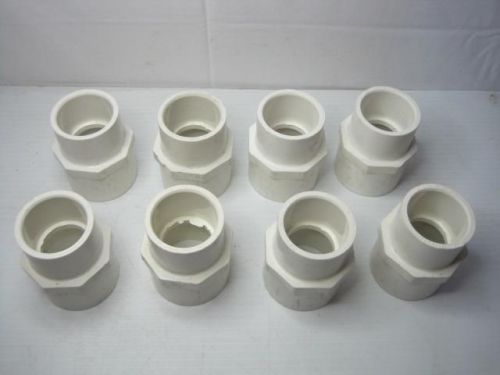8405 lot(8) gsr sch40 female reducing adapter 2&#034; x 1-1/4&#034; free shipping cont usa for sale