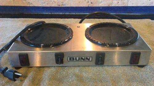 Bunn Double Burner WX2 Warmer Stainless Steel Coffee