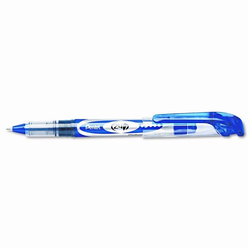 Pentel of America, Ltd. 24/7 Roller Ball Capped Free-Flowing Liquid Pen, 12/Pack