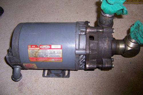 Teel Pump 4RH64 Dayton Motor 3N090K  3 phase Oil pump 1.5 HP