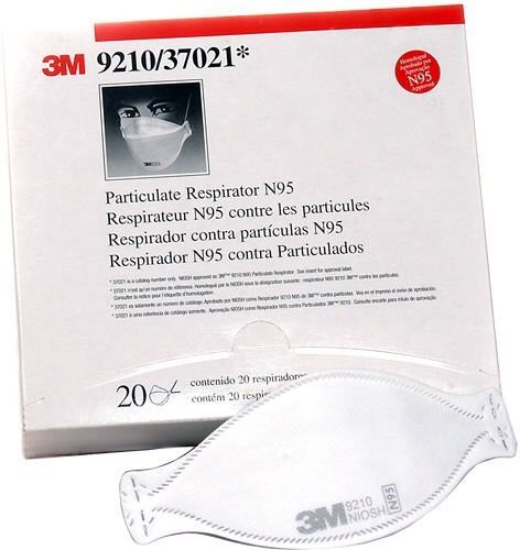 3m 9210 37021 Particulate Respirator N95 box of 20 NEW