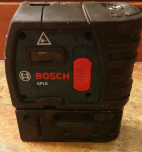 Bosch GPL5 5-Point Alignment Laser BNA