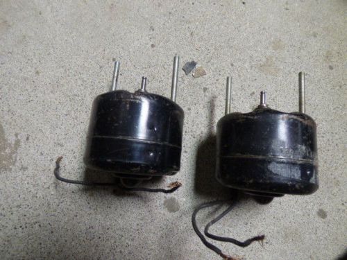 TWO 12 VOLT ECCENTRIC MOTORS  5961FF