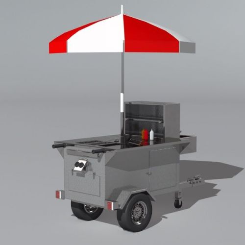 Hot dog cart all american concession vending for sale
