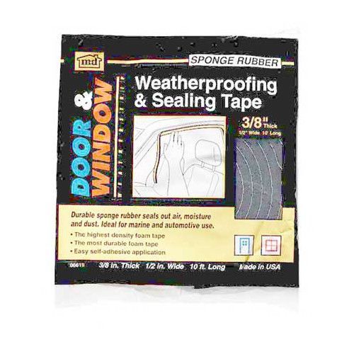 Automotive weatherproofing and sealing tape 0.38&#034; h x 0.5&#034; w x 120&#034; d for sale