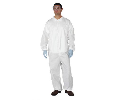 Dupont polypropylene white overalls extra large 3pkv9 30-pack nib for sale