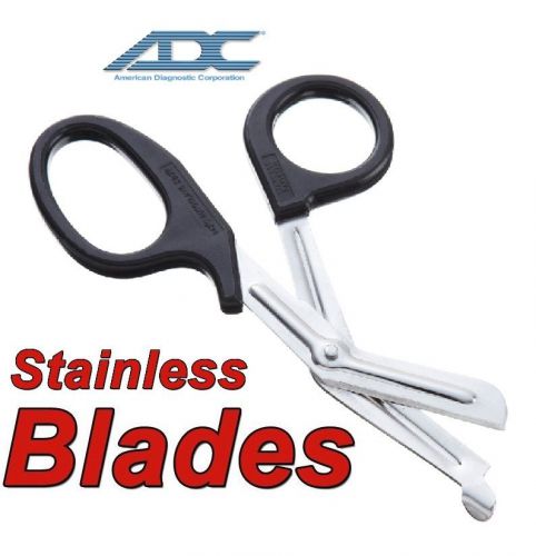 ADC MEDICUT Shears Utility Scissors ER Medical Trauma, 7-1/4&#034;, Black NEW