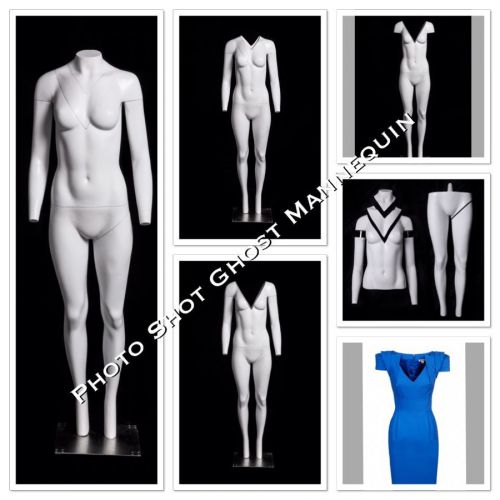 New Female Invisible Ghost Effect Mannequin V-Cut Photography Mannequins Body