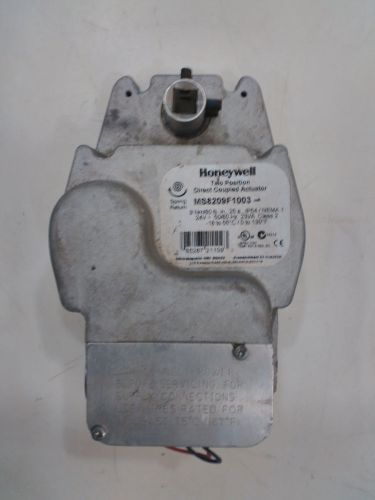 Honeywell direct coupled actuator ms4809f1012 for sale
