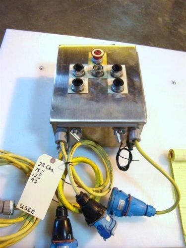 Rittal electro mate stainless steel control box for sale