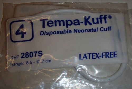 Neonatal Veterinary Blood Pressure Cuff Cat/Baby/Dog #4 New Tempa-Kuff 2807S
