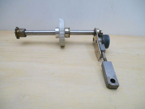 BETTER PACK 555L CLUTCH ROLLER ASSY &amp; FEED SHAFT &amp; WHEEL + CLUTCH ROD - USED