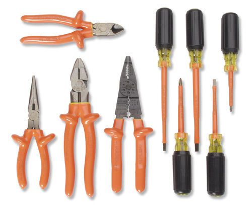 Cementex insulated electricians tool kit, 9-piece for sale