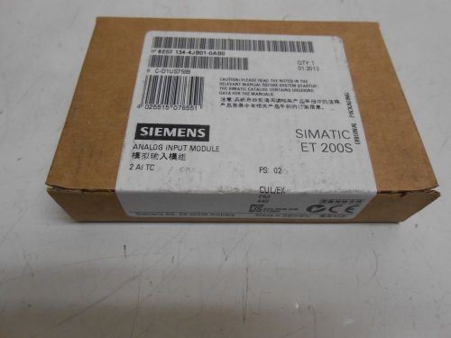 New siemens 6es7-134-4jb01-0ab0 analog input module for sale
