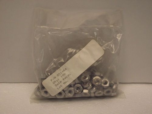 NEW Aluminum Hex Nut Pack 1/4&#034;-20 Package of 100