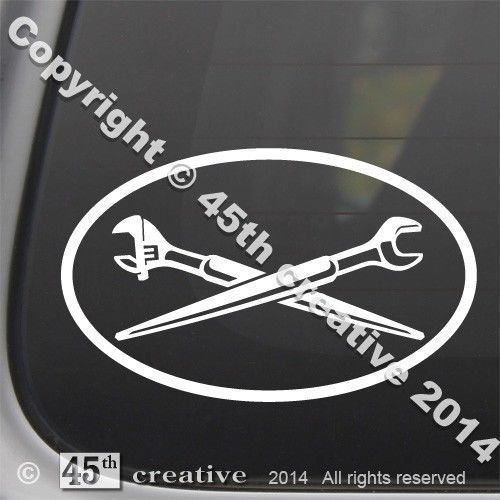 Ironworker oval decal - steel erector ironworker spud wrench tools logo sticker for sale