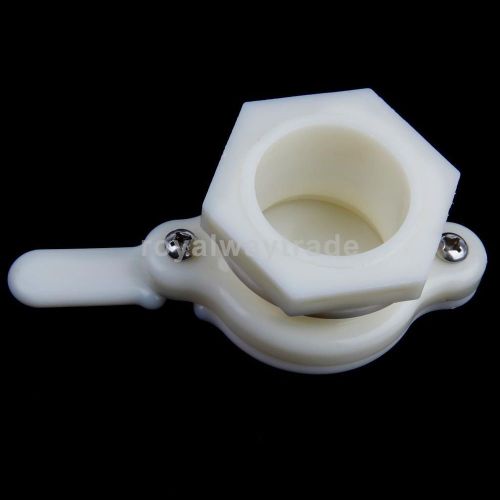 38mm functional white plastic hive honey gate valve extractor beekeeper tool for sale
