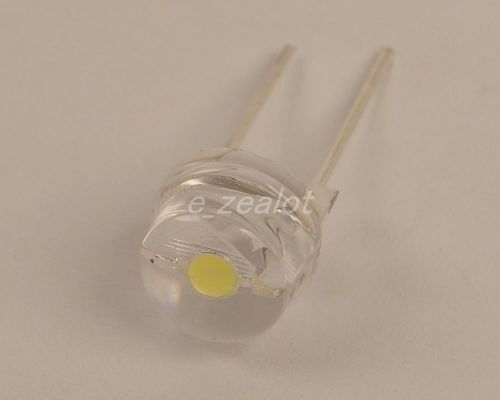 50pcs new straw hat 8mm 0.5w white red led light emitting diode red light for sale