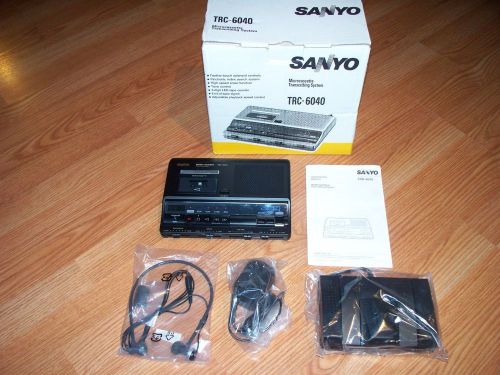 Sanyo Microcassette Transcribing System TRC-6040
