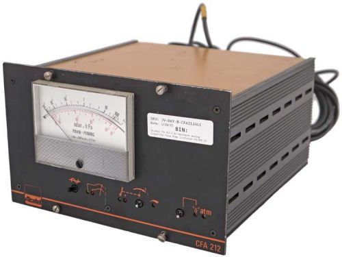 Alcatel CFA 212 2.5U Rackmount Analog Industrial Meter Pump Controller POWERS ON