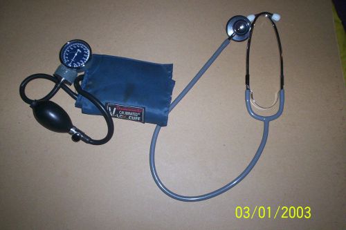 BAUMANOMETER Sphygmomanometer Blood Pressure V--LOK CUF &amp; Scope