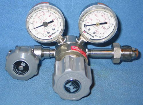 Matheson dual stage high purity ss regulator series 3510 3513-580 for sale