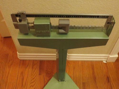 Detecto 4570 industrial beam platform bench scale, 130 lb capacity for sale