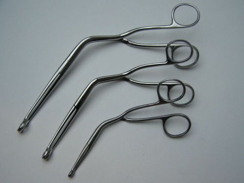 3 Magill Forceps Infant Child Adult Anesthesia Surgical Instruments