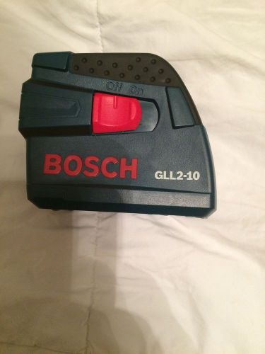 Bosch gll2-10 self-leveling cross line laser level for sale