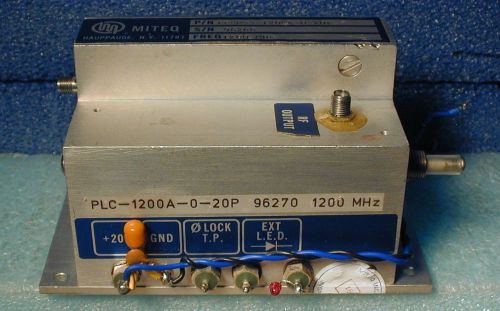 1200 MHz PLL brick oscillator, external reference