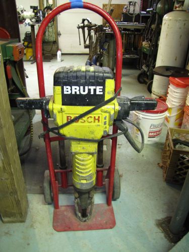 Bosch 11304k brute breaker hammer with free cart &amp; four free attachments for sale