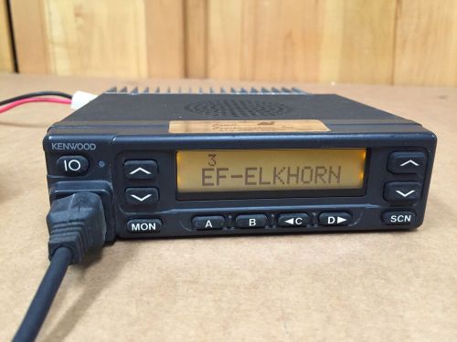 Kenwood TK-780 Two Way Commercial VHF Radio with Microphone Works!