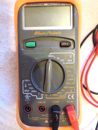 blue-point eedm5038 electrical mulimeter