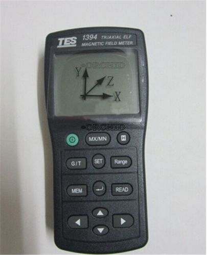 New emf tester gauss electromagnetic field meter tes-1394 for sale
