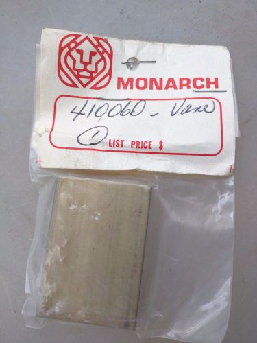 Monarch Industries Hydraulic Pump Vane P/N 410060