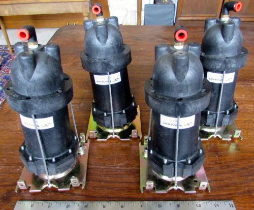 Lot Set of 4 Newport Shock Mount Adjustable Vibration Isolation Pneumatic Legs