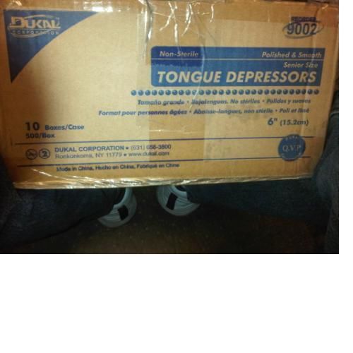 Tongue Depressors Case of 5000