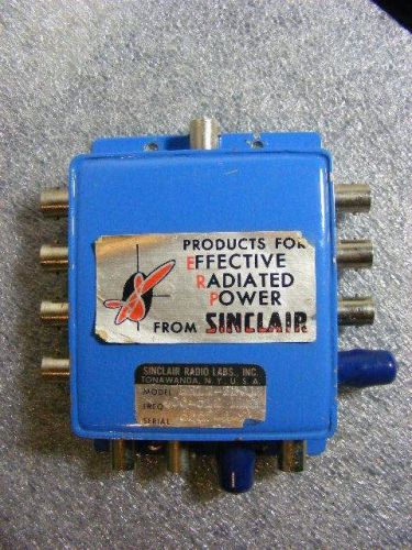Sinclair HR12-3B01 FREQ.406-512 MHz EFFECTIVE RADIATED POWER