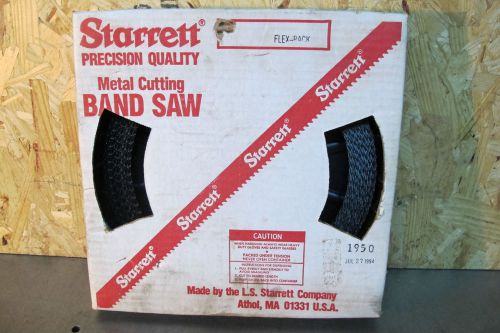 Starrett band saw blade coil stock  flex back  3/4 x 032 x 3s / skip for sale