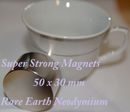Super Strong Magnets 50 x 30 mm Rare Earth Neodymium