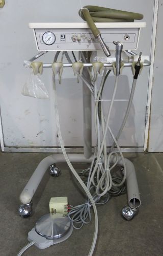 Adec 2541 Dental Delivery Cart w/ Foot Pedal