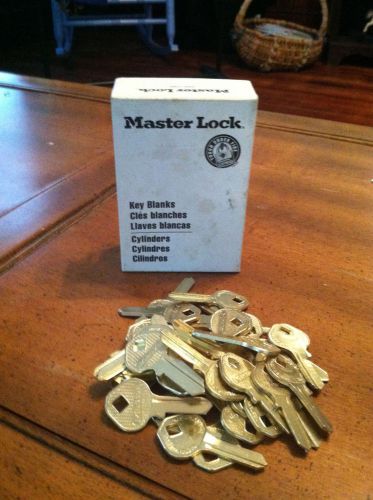 Box Master Lock key blanks